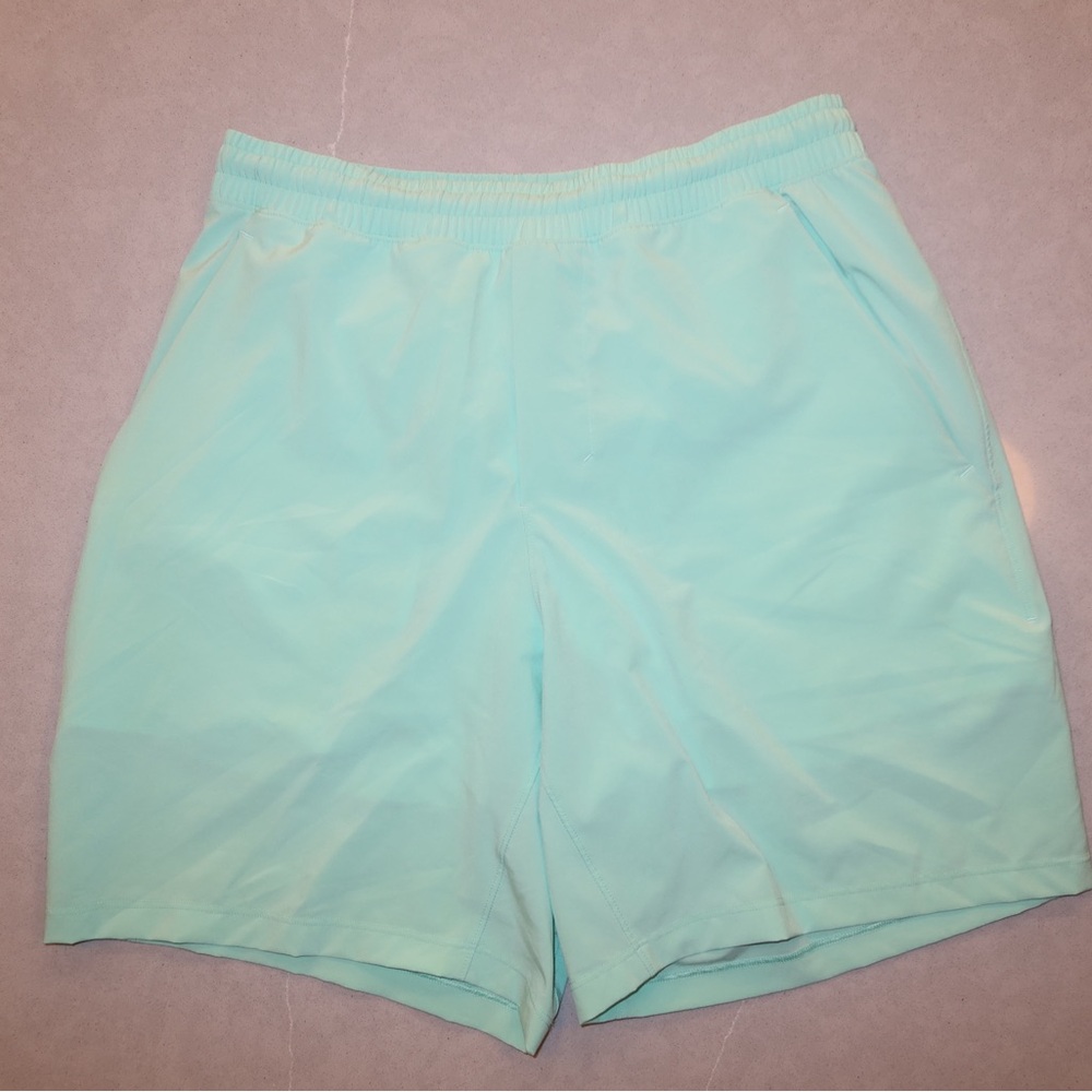 Lululemon Teal Pace Breaker Lined Short